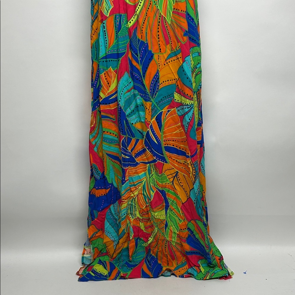 Vince Camuto Multicolor Rayon Fabric new with tags halter dress extra small - Picture 4 of 6